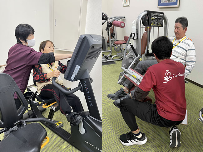 マシントレーニング（機能訓練）